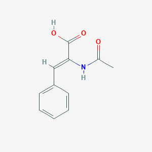 molecular formula C11H11NO3 B188850 (Z)-2-Acetamido-3-phenylacrylic acid CAS No. 5469-45-4