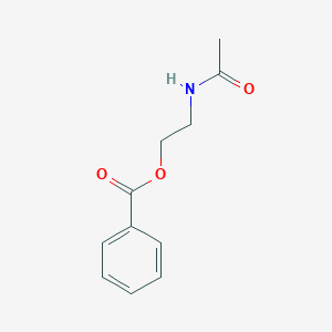 molecular formula C11H13NO3 B188852 2-(Acetylamino)ethyl benzoate CAS No. 6289-84-5