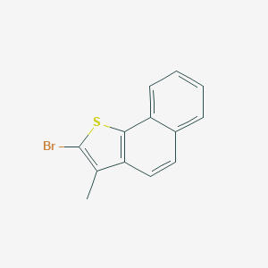 molecular formula C13H9BrS B188853 Naphtho[1,2-b]thiophene, 2-bromo-3-methyl- CAS No. 62615-34-3