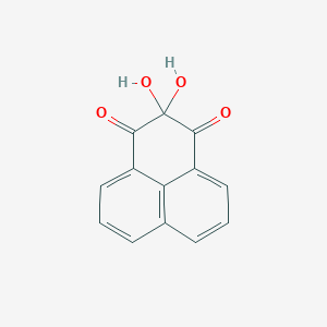 molecular formula C13H8O4 B188858 2,2-dihydroxy-1H-phenalene-1,3(2H)-dione CAS No. 18931-20-9
