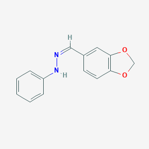 1,3-Benzodioxole-5-carboxaldehyde, phenylhydrazone