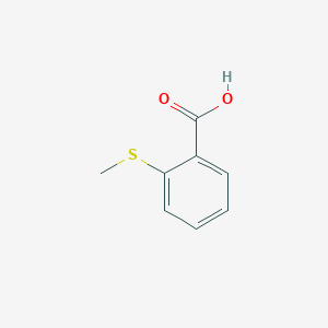 molecular formula C8H8O2S B188887 2-(甲硫基)苯甲酸 CAS No. 3724-10-5