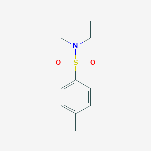molecular formula C11H17NO2S B188888 N,N-Diethyl-p-toluenesulfonamide CAS No. 649-15-0