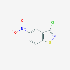 molecular formula C7H3ClN2O2S B188900 3-Chloro-5-nitro-1,2-benzisothiazole CAS No. 30747-87-6