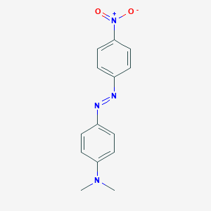 molecular formula C14H14N4O2 B188905 4'-Nitro-4-dimethylaminoazobenzene CAS No. 2491-74-9