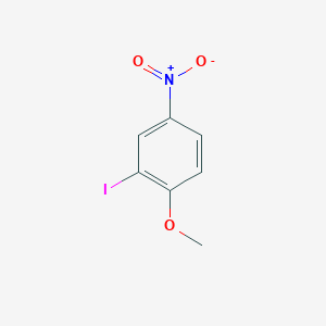 molecular formula C7H6INO3 B188917 2-Iodo-4-nitroanisole CAS No. 5399-03-1