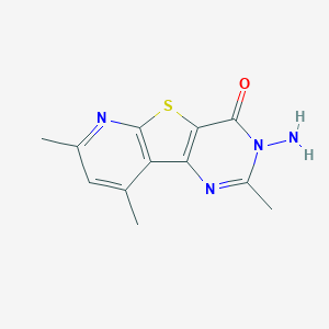 3-Amino-2,7,9-trimethylpyrido[3',2':4,5]thieno[3,2-d]pyrimidin-4(3H)-one