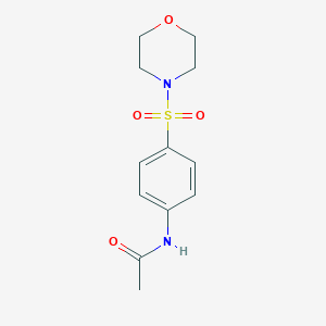 molecular formula C12H16N2O4S B188928 N-(4-(4-Morpholinylsulphonyl)phenyl)acetamide CAS No. 21626-69-7