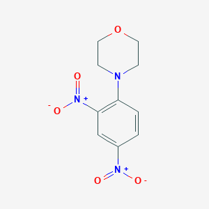 molecular formula C10H11N3O5 B188932 4-(2,4-Dinitrophenyl)morpholine CAS No. 39242-76-7