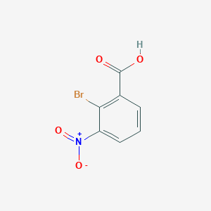 molecular formula C7H4BrNO4 B188938 2-Bromo-3-nitrobenzoic acid CAS No. 573-54-6