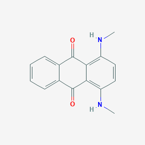 molecular formula C16H14N2O2 B188939 1,4-Bis(methylamino)anthraquinone CAS No. 2475-44-7
