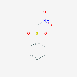 molecular formula C7H7NO4S B188940 Nitromethyl phenyl sulfone CAS No. 21272-85-5