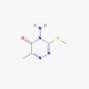4-amino-6-methyl-3-(methylthio)-1,2,4-triazin-5(4H)-one