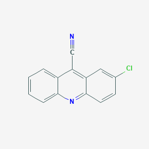 2-Chloroacridine-9-carbonitrile