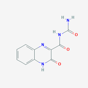 [(3-Hydroxy-2-quinoxalinyl)carbonyl] urea