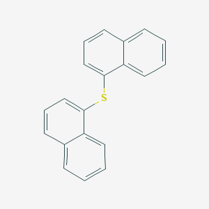 molecular formula C20H14S B188995 Di(1-naphthyl)sulfide CAS No. 607-53-4
