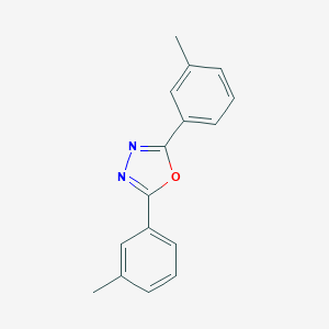 molecular formula C16H14N2O B188997 2,5-Bis(3-methylphenyl)-1,3,4-oxadiazole CAS No. 59646-37-6