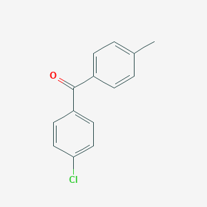 molecular formula C14H11ClO B188998 4-Chloro-4'-methylbenzophenone CAS No. 5395-79-9