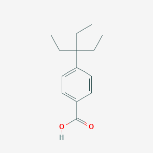 molecular formula C14H20O2 B189026 4-(1,1-Diethylpropyl)benzoic acid CAS No. 37872-27-8