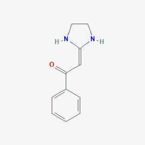 Ethanone, 2-(2-imidazolidinylidene)-1-phenyl-