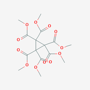 molecular formula C15H18O12 B018903 Hexamethyl cyclopropane-1,1,2,2,3,3-hexacarboxylate CAS No. 109777-05-1