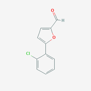 molecular formula C11H7ClO2 B189033 5-(2-Chlorophenyl)-2-furaldehyde CAS No. 34035-04-6