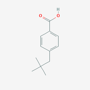 molecular formula C12H16O2 B189036 4-(2,2-二甲基丙基)苯甲酸 CAS No. 65687-52-7