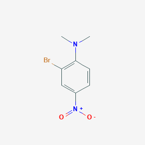 molecular formula C8H9BrN2O2 B189039 2-bromo-N,N-dimethyl-4-nitroaniline CAS No. 64230-23-5