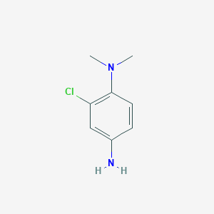 molecular formula C8H11ClN2 B189041 3-Chloro-4-(dimethylamino)aniline CAS No. 6085-59-2