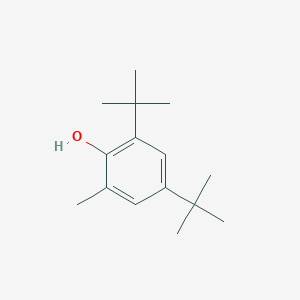 molecular formula C15H24O B189045 Phenol, 2,4-bis(1,1-dimethylethyl)-6-methyl- CAS No. 616-55-7