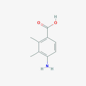 molecular formula C9H11NO2 B189052 4-氨基-2,3-二甲基苯甲酸 CAS No. 5628-44-4