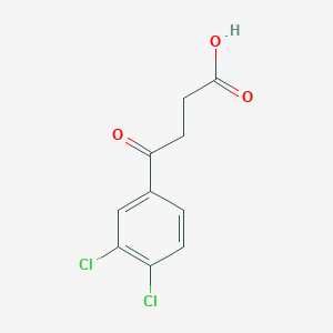 molecular formula C10H8Cl2O3 B189063 4-(3,4-Dichlorophenyl)-4-oxobutanoic acid CAS No. 50597-19-8