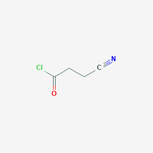 molecular formula C4H4ClNO B189073 3-Cyanopropanoyl chloride CAS No. 17790-82-8
