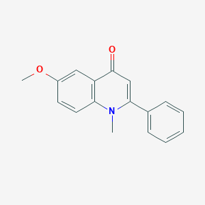 molecular formula C17H15NO2 B189076 Eduline CAS No. 6878-08-6