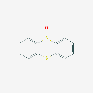 molecular formula C12H8OS2 B189080 Thianthrene 5-oxide CAS No. 2362-50-7
