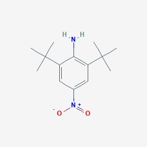 molecular formula C14H22N2O2 B189093 2,6-ditert-butyl-4-nitroaniline CAS No. 5180-59-6