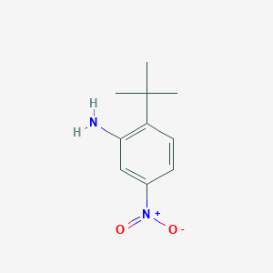 molecular formula C10H14N2O2 B189095 2-叔丁基-5-硝基苯胺 CAS No. 103392-84-3