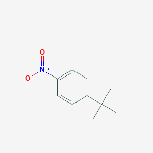 molecular formula C14H21NO2 B189097 2,4-Ditert-butyl-1-nitrobenzene CAS No. 93720-37-7