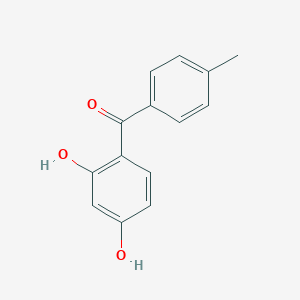 molecular formula C14H12O3 B189102 2,4-Dihydroxy-4'-methylbenzophenone CAS No. 40444-43-7