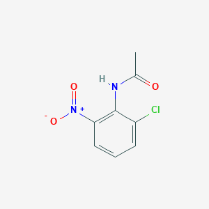 molecular formula C8H7ClN2O3 B189111 N-(2-Chloro-6-nitro-phenyl)-acetamide CAS No. 72487-80-0