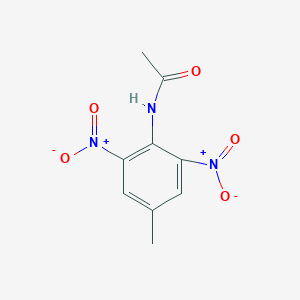 molecular formula C9H9N3O5 B189112 N-(4-methyl-2,6-dinitrophenyl)acetamide CAS No. 49804-47-9