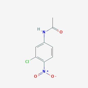 molecular formula C8H7ClN2O3 B189113 n-(3-Chloro-4-nitrophenyl)acetamide CAS No. 712-33-4