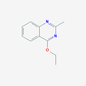 molecular formula C11H12N2O B189122 4-Ethoxy-2-methylquinazoline CAS No. 91350-36-6
