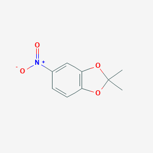 molecular formula C9H9NO4 B189132 2,2-二甲基-5-硝基-1,3-苯并二氧杂环 CAS No. 54186-68-4