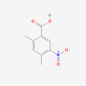 molecular formula C9H9NO4 B189135 2,4-二甲基-5-硝基苯甲酸 CAS No. 220504-75-6
