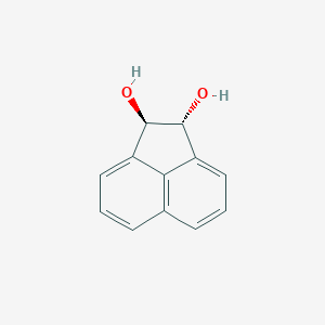 molecular formula C12H10O2 B189136 (+-)-trans-Acenaphthene-1,2-diol CAS No. 2963-87-3