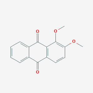 molecular formula C16H12O4 B189137 1,2-二甲氧基蒽-9,10-二酮 CAS No. 6003-12-9