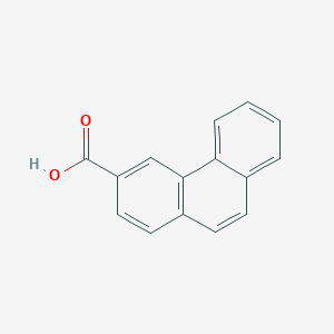 molecular formula C15H10O2 B189141 3-Phenanthrenecarboxylic acid CAS No. 7470-14-6