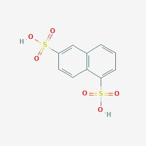 B189143 Naphthalene-1,6-disulfonic acid CAS No. 525-37-1
