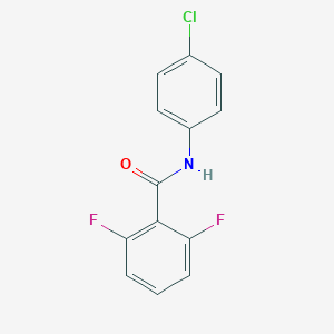 N-(4-chlorophenyl)-2,6-difluorobenzamide